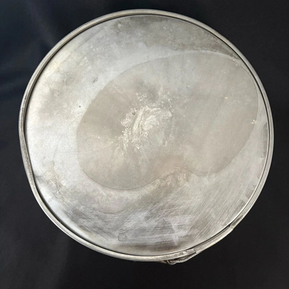 Vintage Hillside Metal Ware Aluminum Springform Tube Pan Cake Pan 10 x 3